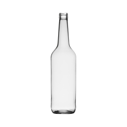 700 ml Geradhalsflasche, weiss, PP-28