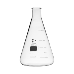 3000 ml Erlenmeyer, eng