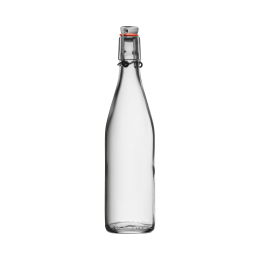 500 ml Bügelflasche montiert