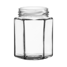 195 ml 6-eck-Glas, TO-58