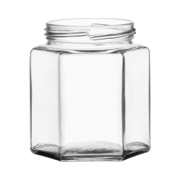 390 ml 6-eck-Glas, TO-70