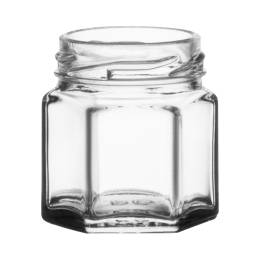 45 ml 6-eck-Glas, TO-43