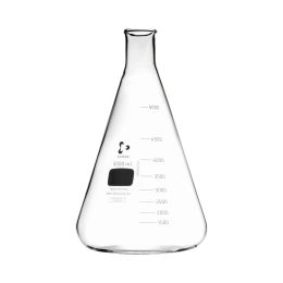 5000 ml Erlenmeyer, eng