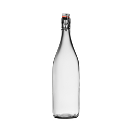 1000 ml Bügelflasche montiert